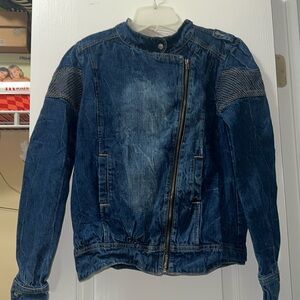 European jean jacket for girls